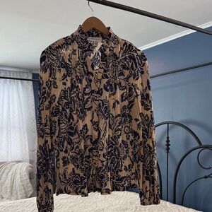 Floral Long Sleeve Blouse